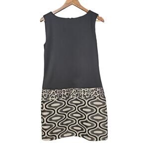 Muse Sleeveless Shift Dress Black Size 12